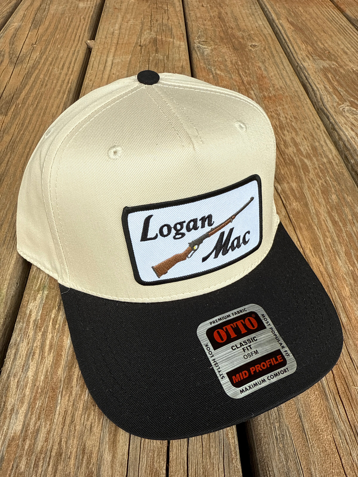 Black/Ivory Patch