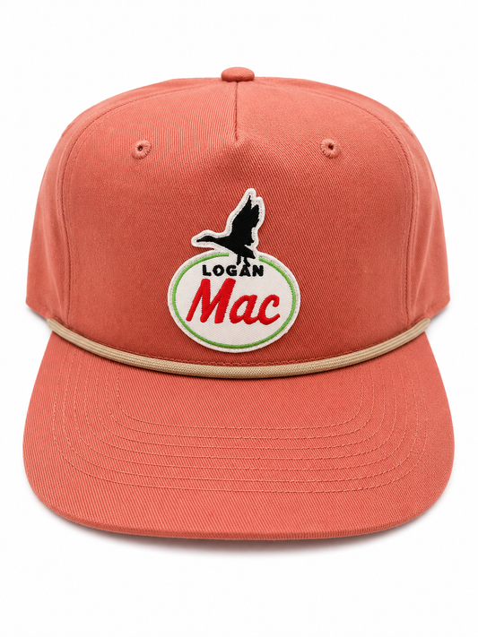 Coral Mac Patch Hat