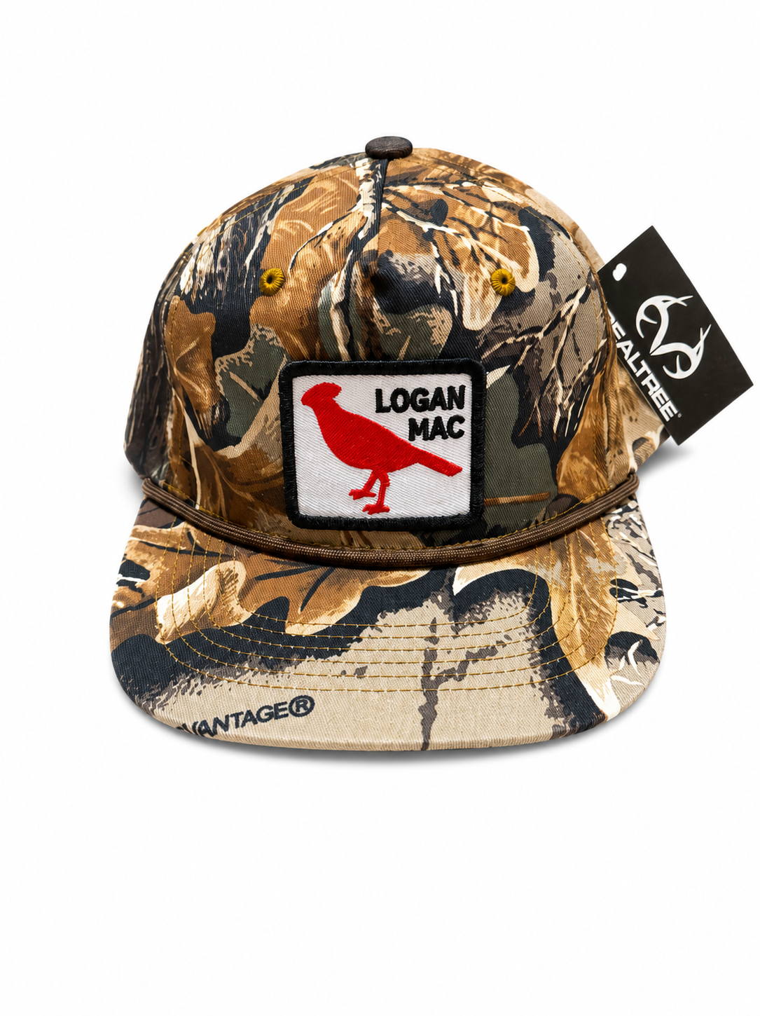 Real Tree Advantage Redbird Patch Hat