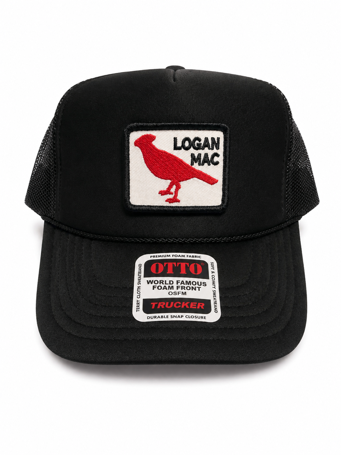 Black Foam Redbird